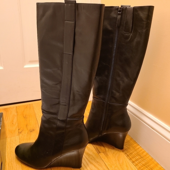 Nine West Shoes - Nine West Leather High Boots